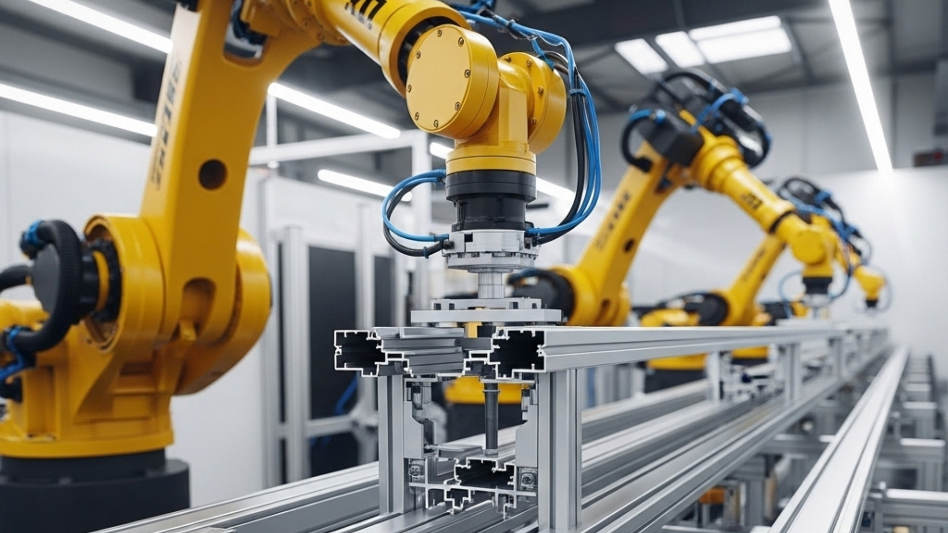 Lightweight Aluminum Profiles for Robotic Production Lines aluminium energy sector