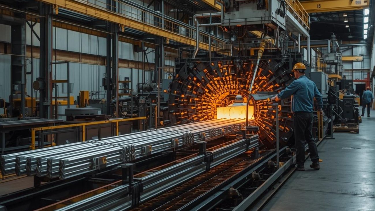 Fundición de palanquillas a medida para líneas de extrusión de aluminio