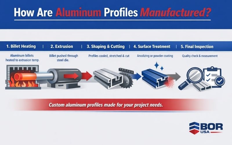 How Are Aluminum Profiles Manufactured
