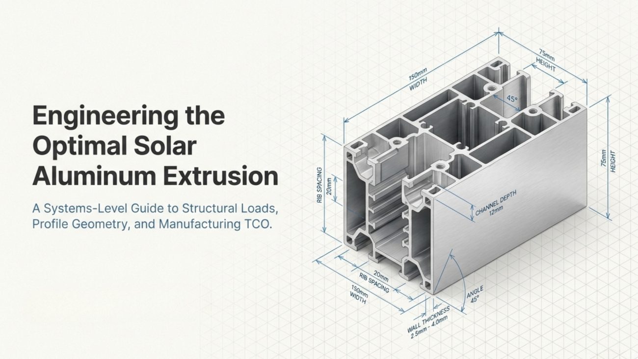 Aluminum Extrusion for Solar Mounting Systems