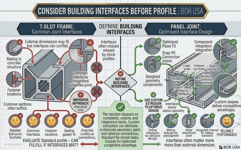 Consider the Building Interface Before Choosing the Profile