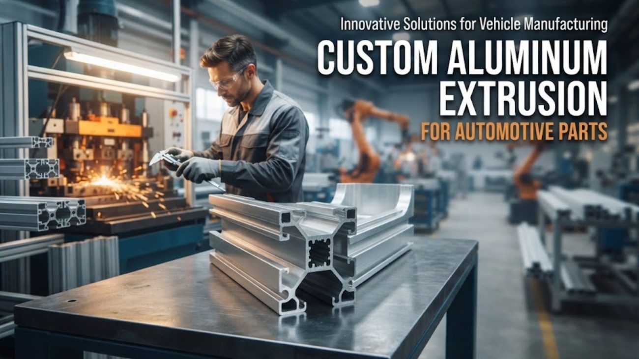 Custom Aluminum Extrusion for Automotive Parts