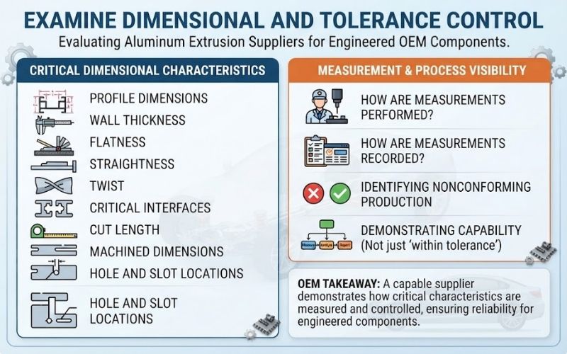 Examine Dimensional and Tolerance Control