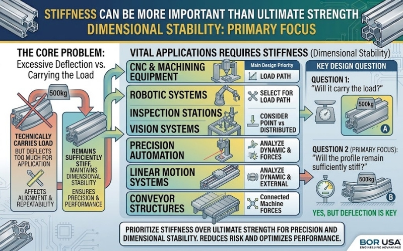Stiffness Can Be More Important Than Ultimate Strength