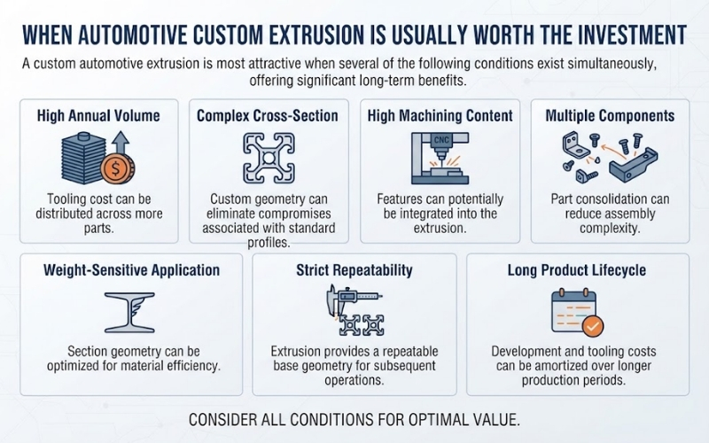 When Automotive Custom Extrusion Is Usually Worth the Investment